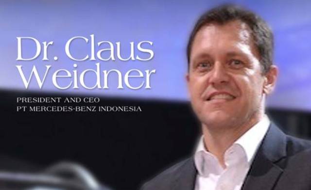 The Captain - Dr. Claus Weidner President and CEO PT Mercedes-Benz Indonesia