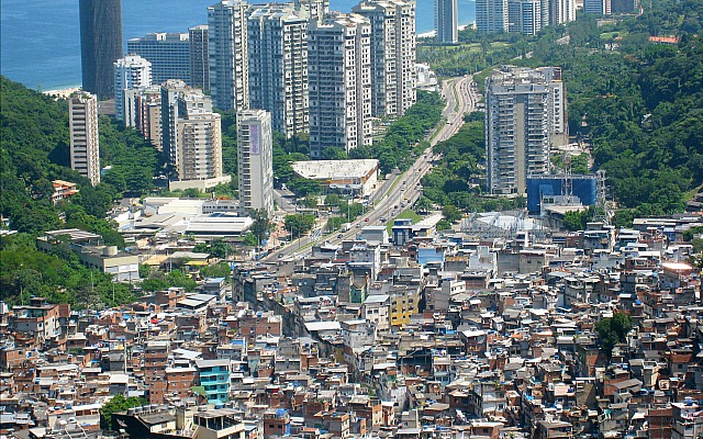 Rocinha Favela Brazil Slums