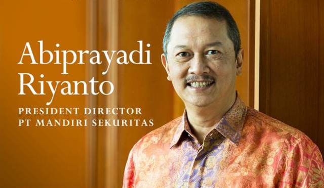 The Captain - Abiprayadi Riyanto President Director PT Mandiri Sekuritas