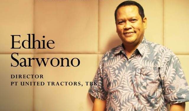 The Captain - Edhie Sarwono Director PT United Tractors Tbk. Thursday January 15th 2015