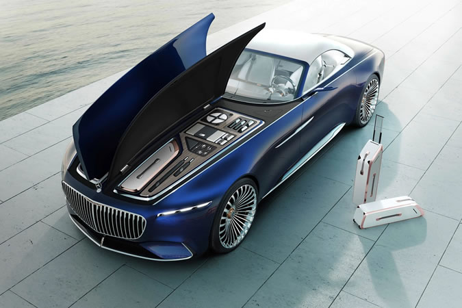 Canggihnya konsep Vision Mercedes-Maybach 6 Cabriolet