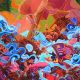 KOHESI INITIATIVES -Aurora Santika, BETWEEN THE HEAVEN’S WRATH AND THE UNDERWORLD’S GENEROSITY, 2020, AOC, 180 x 300 cm