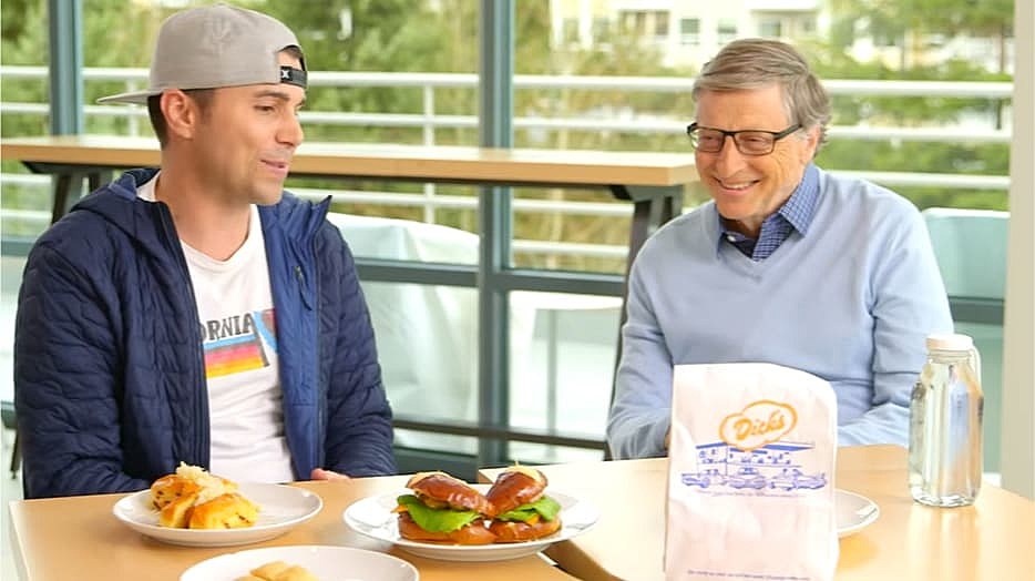 menu makan Bill Gates