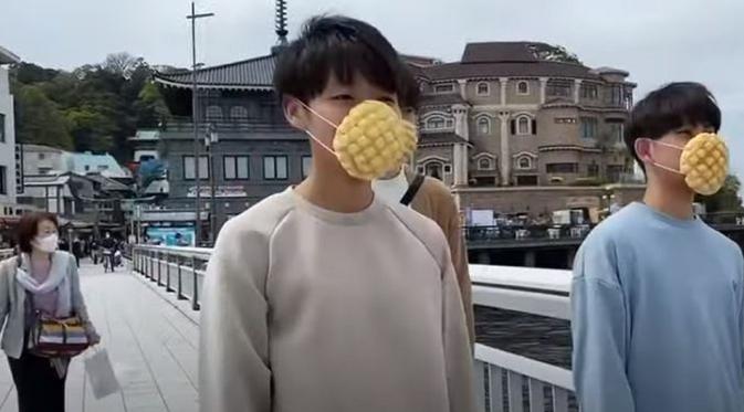 Jepang Ciptakan Masker Melon 