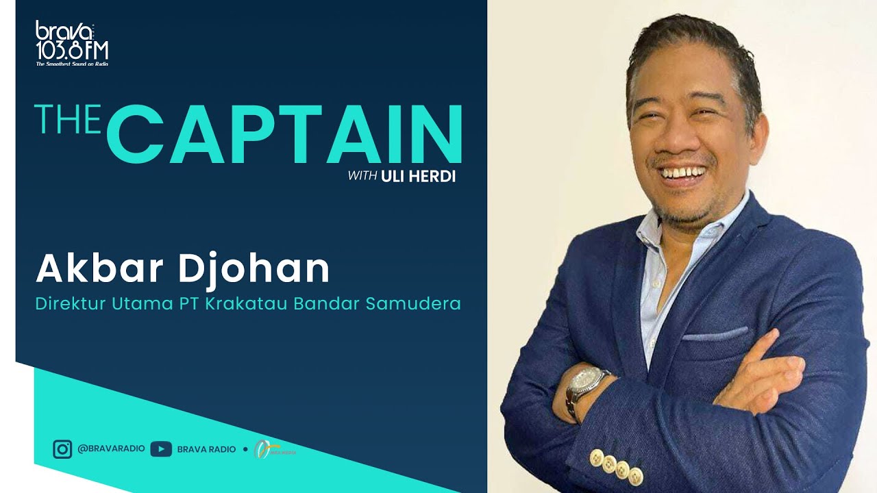 The Captain with Direktur Utama PT Krakatau Bandar Samudera