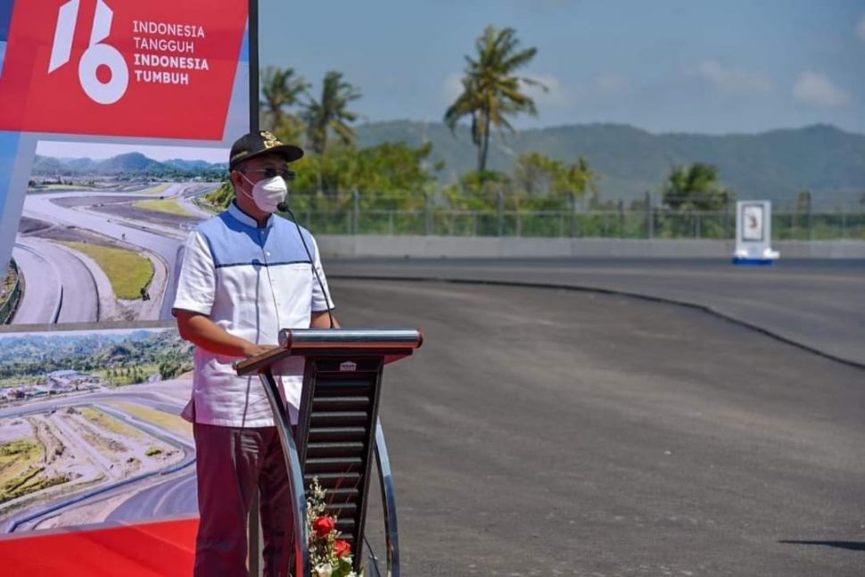 Kado HUT Ke-76 Indonesia! Pengaspalan Sirkuit Mandalika Selesai, Siap Sambut MotoGP 2022 