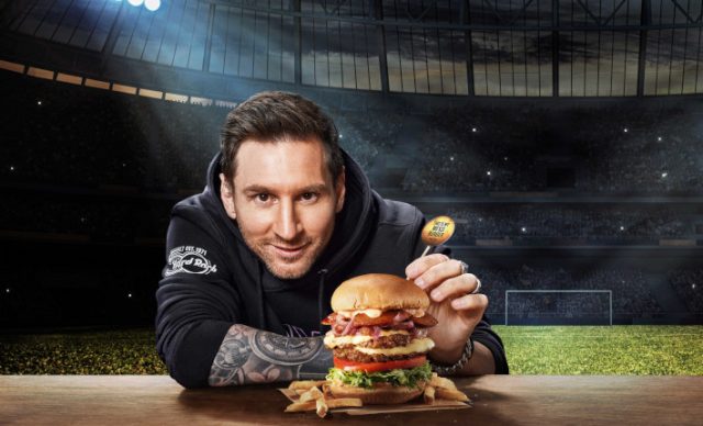 Lionel Messi Luncurkan 'Messi Burger' Bekerjasama dengan Hard Rock Cafe