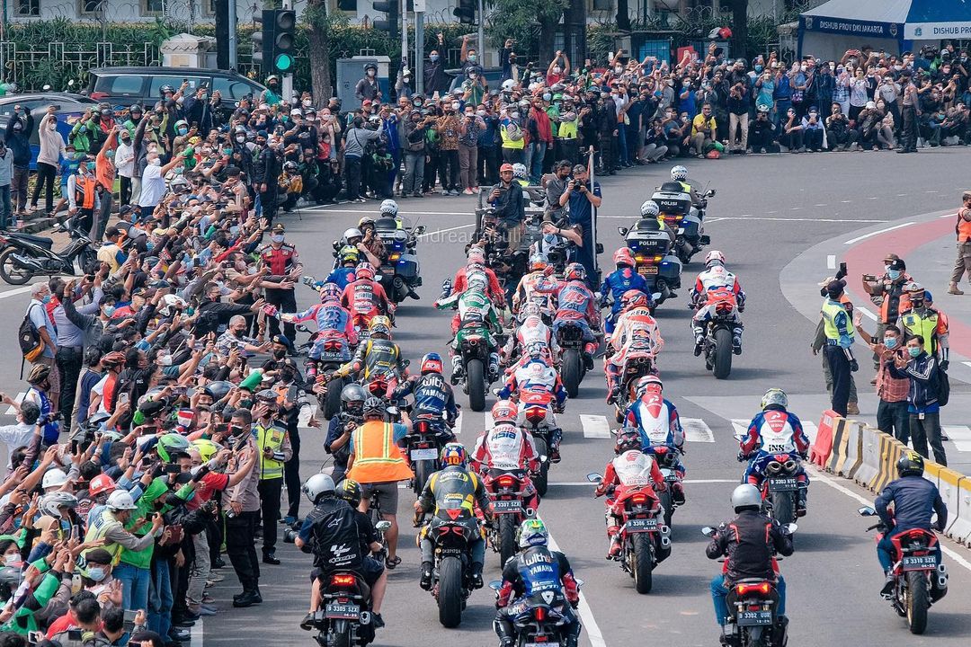 3 Best Moment Parade MotoGP di Jakarta