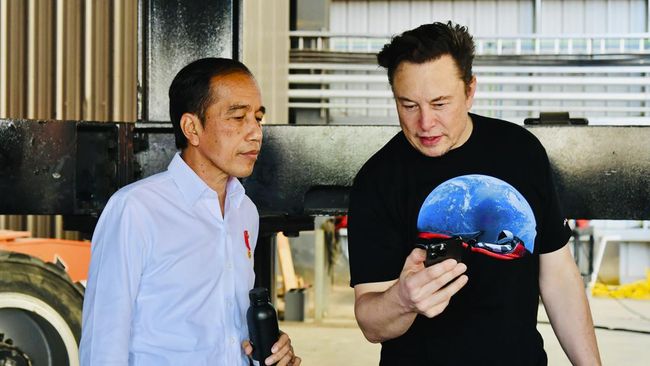 Bukan Hanya Pabrik Baterai, Jokowi Ingin Tesla Buat Pabrik Mobil Listrik di Indonesia