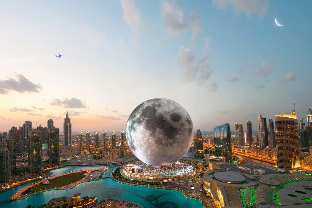 Replika Bulan Dibuat di Dubai Senilai Rp75 Triliun