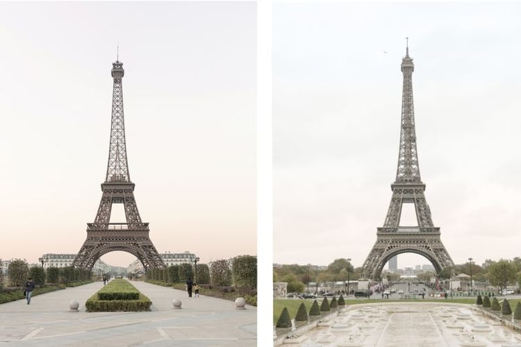 Mengintip Menara Eiffel KW yang Dibangun di China