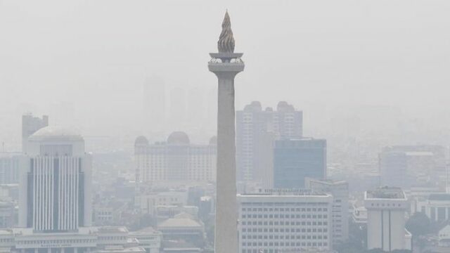 Jakarta Masuk 10 Besar Kota Terpolusi Udara Tahun 2023