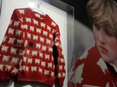 Ditemukan Setelah Hilang 40 Tahun, Sweater Putri Diana Akan Dilelang