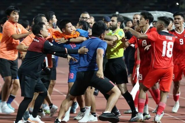 Ricuh Saat Final SEA Games, Komdis AFC Jatuhkan Sanksi Ke Timnas Indonesia dan Thailand