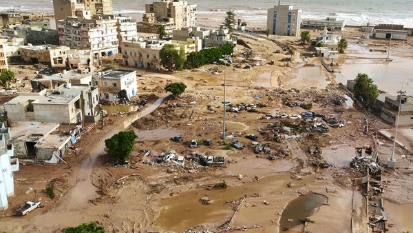 Libya Dilanda Banjir Bandang Dahsyat, 6.000 Nyawa Melayang